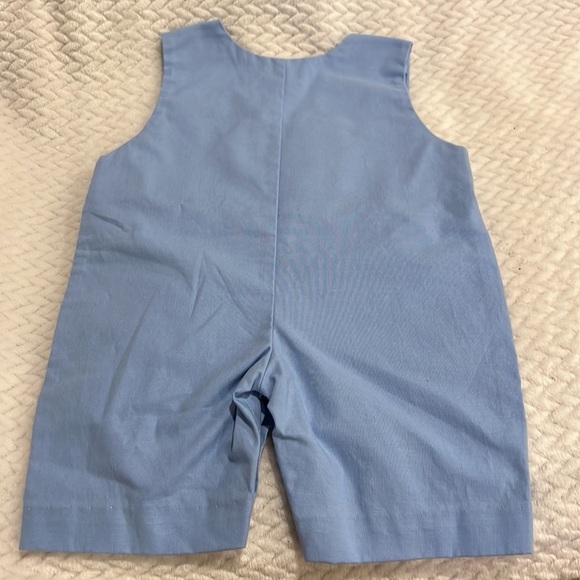 Southern Sunshine Kids Size 3 mo Wizard of Oz Applique Smocked Blue One Piece - Picture 4 of 7